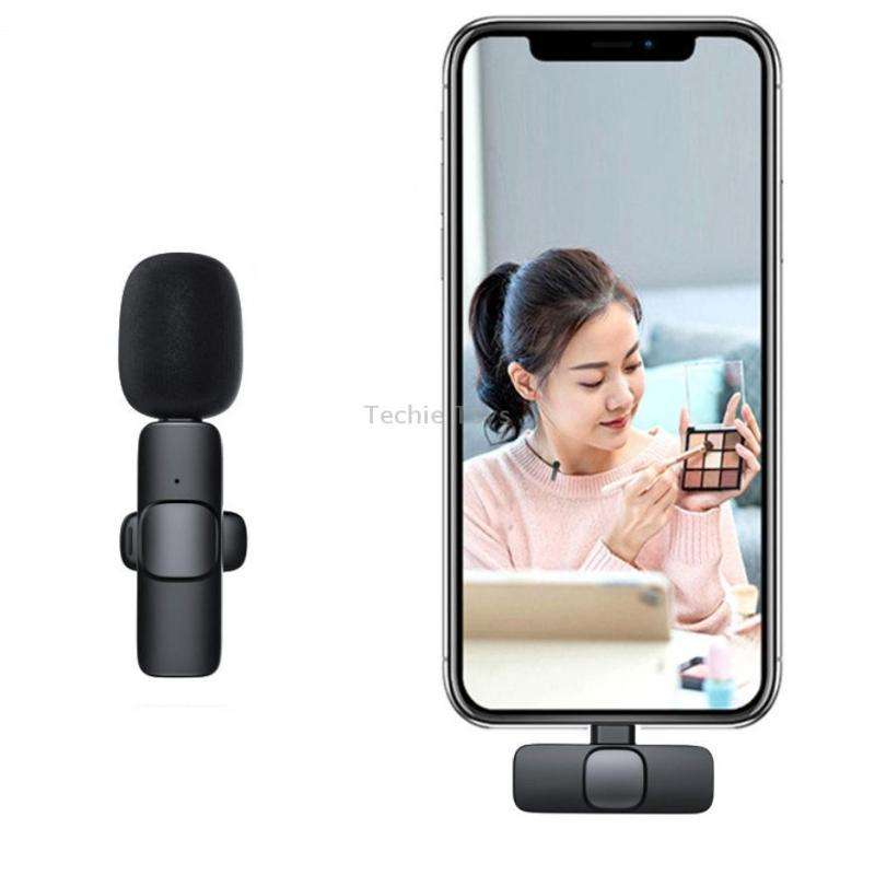 Lavalier Wireless Microphone Mobile Phone Live Video Shooting Small Microphone, Specification: 8 Pin