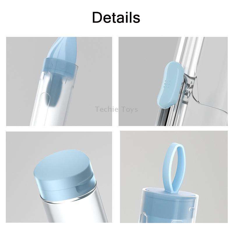 ETRAVEL Travel Portable Folding Toothbrush Set(White)