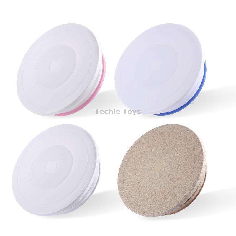 Home Piping Table Cake Turntable, Specification: Blue