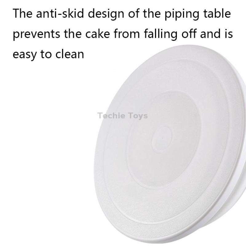 Home Piping Table Cake Turntable, Specification: Blue