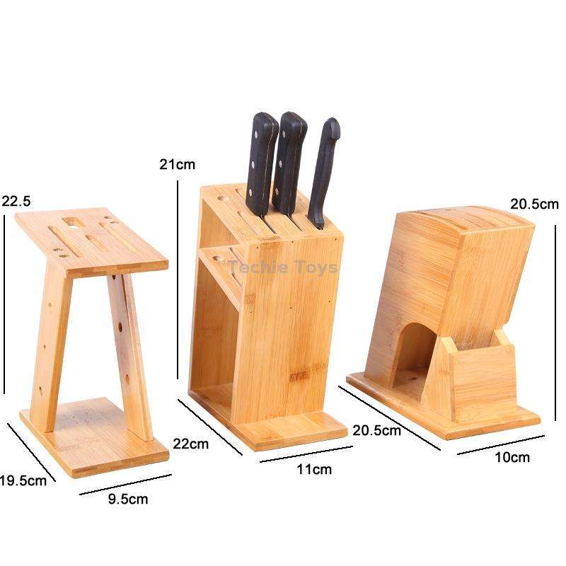 Kitchen Multifunctional Knife Storage Rack, Specification: Beveled