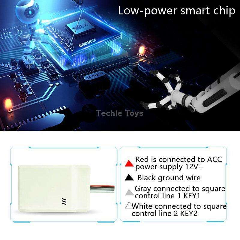 General Car Wireless DVD GPS Navigation Steering Wheel Button(10 Button Without Light)