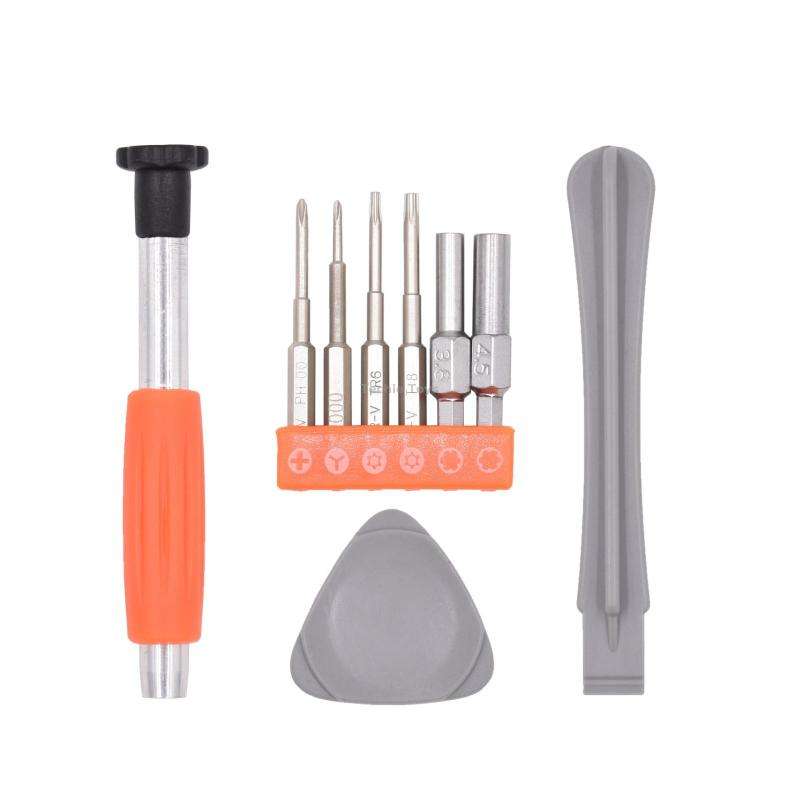 taessv Game Console Disassembly Screwdriver Set For Nintendo Switch, Specification: Orange 9 PCS)