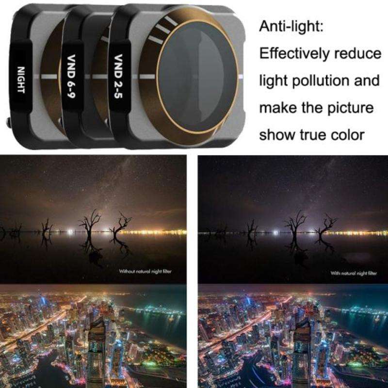 JSR For DJI Mavic Air 2 Motion Camera Filter, Style: ND6-9
