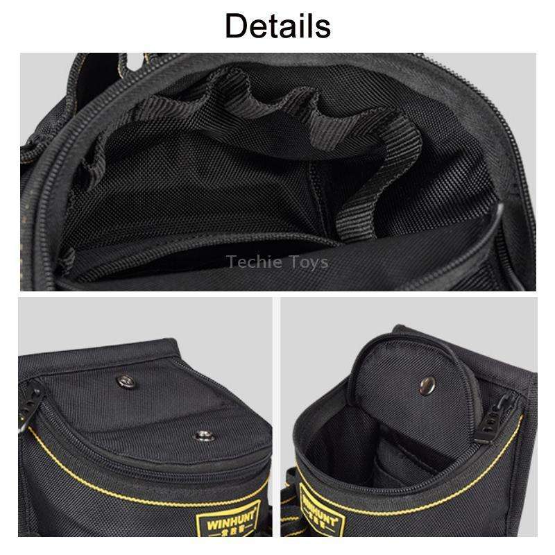 WINHUNT Thickened Canvas Multifunctional Hardware Tool Bag, Model: WH062