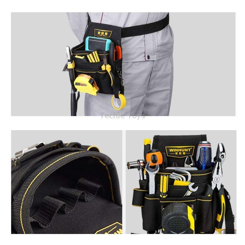 WINHUNT Thickened Canvas Multifunctional Hardware Tool Bag, Model: WH062