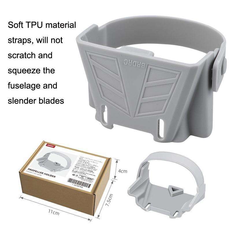 BRDRC DJI-9265 For DJI Mini 3 Pro Beam Paddle Device Propeller Blade Retainer(Orange)