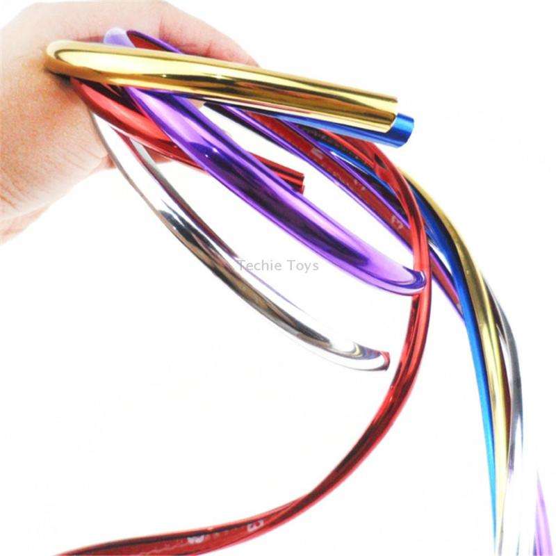 W12 8m/roll Car Universal Reflective Wheel Electroplating Decorative Strip(Gold)