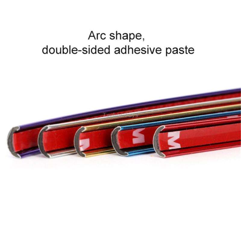 W12 8m/roll Car Universal Reflective Wheel Electroplating Decorative Strip(Gold)