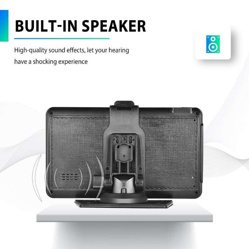 A3135 7 Inches HD Wired Smart Screen With Wireless CarPlay + Android Auto + Android With Camera