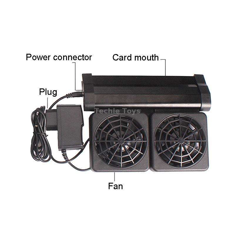 Fish Tank Cooling Fan Cooling Silent Aquarium Fan, Specification: 2 Head EU Plug