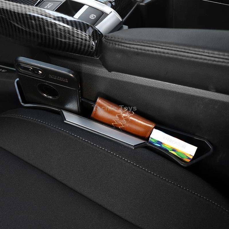 Car Gap Multifunctional Sundries Storage Box Seat Clip(Black)