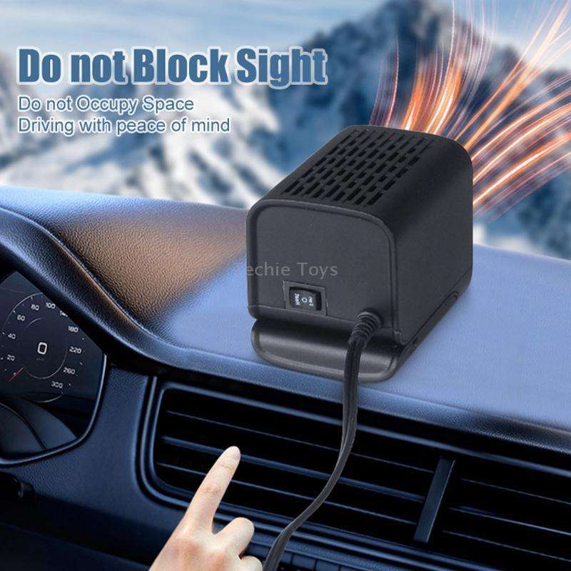12V Car Folding Heater Winter Front Windshield Defrost Heater(9729)