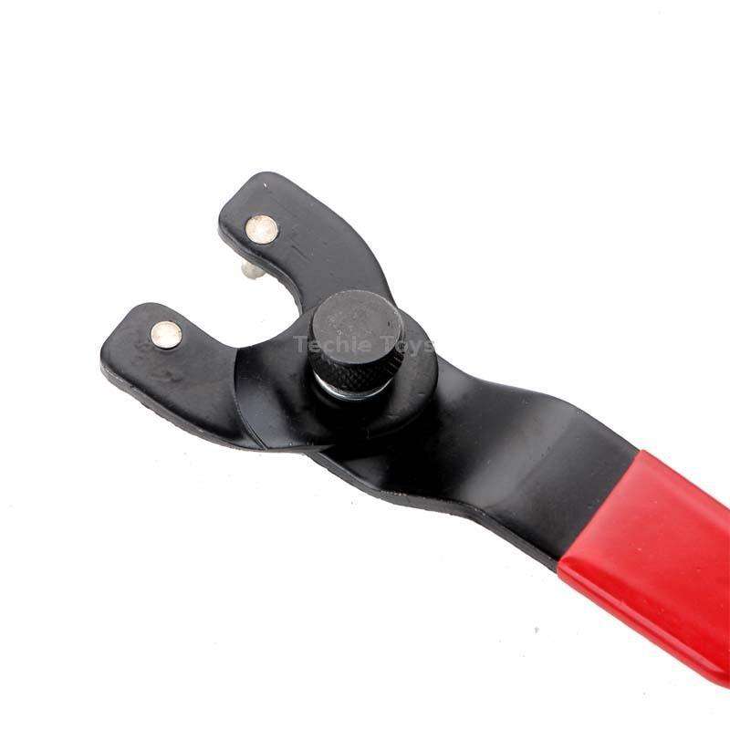Adjustable Angle Grinder Wrench Cutting Machine Power Tool Wrench(Random Color Delivery)