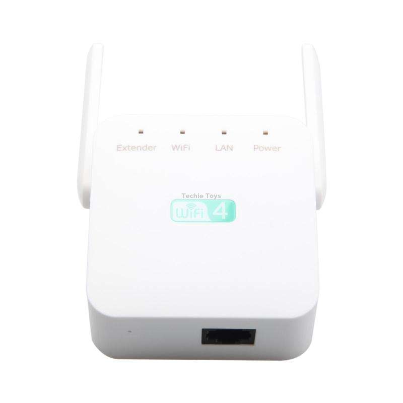 2.4G 300M Wi-Fi Amplifier Long Range WiFi Repeater Wireless Signal Booster US Plug White