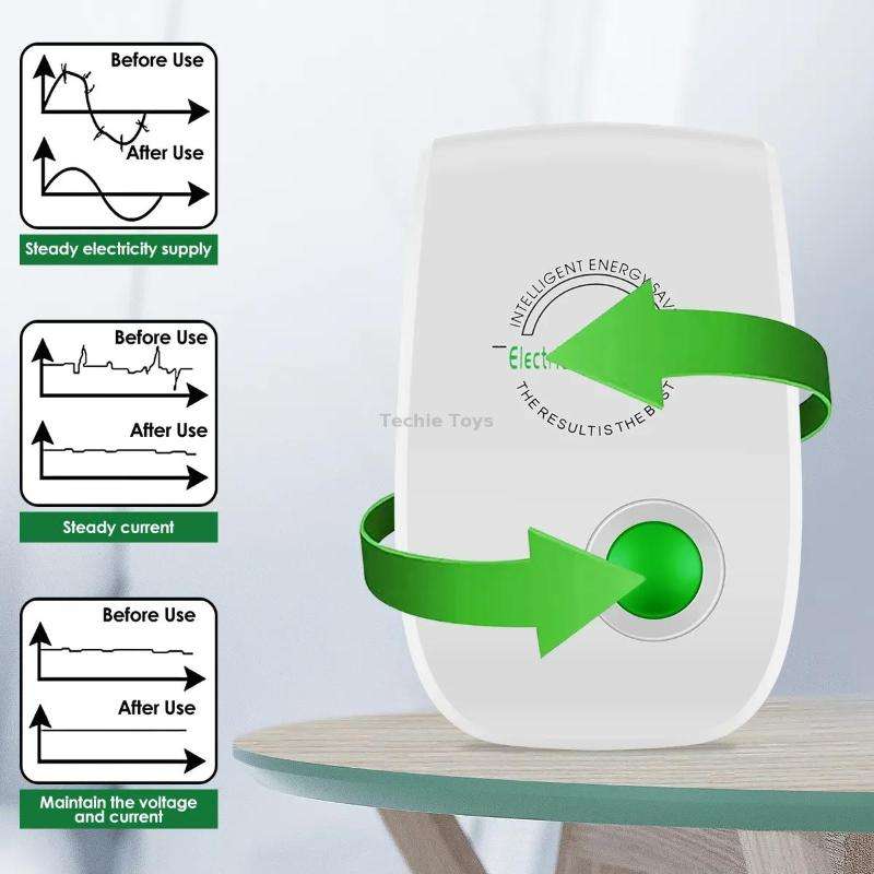 Smart Home Energy Saver Portable Safety Power Saving Box, Specification: EU Plug