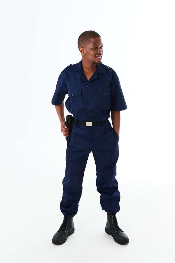 1P P/C Security Combat Trouser - 34 Khaki