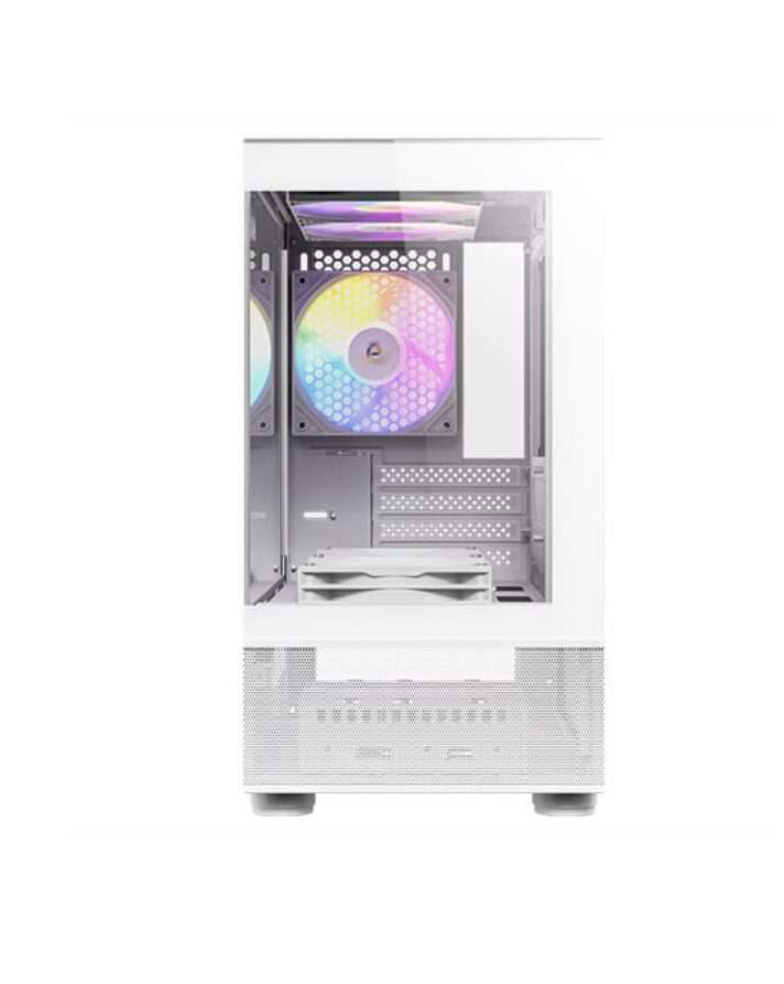 Antec CX200M Elite Micro-ATX | ITX RGB Mini-Tower Gaming Chassis  White