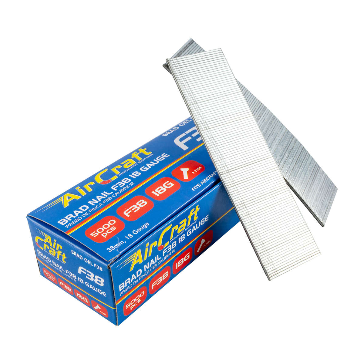 Aircraft Brad Nail 18G 38Mm (5000)