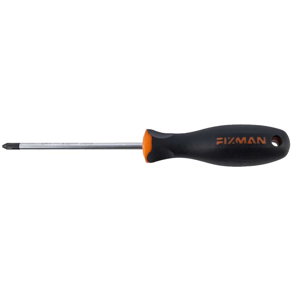 Fixman S/Driver Phillips Ph1  5X100Mm Crv With Ergonomic Handle