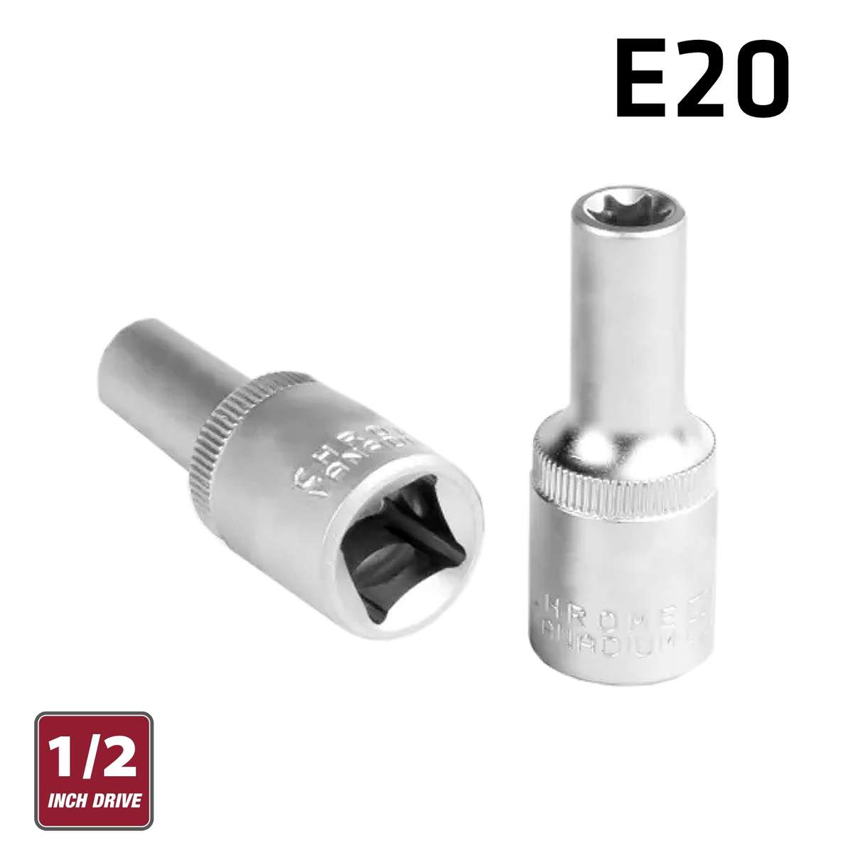 Fixman 1/2' Drive E-Deep Socket E20