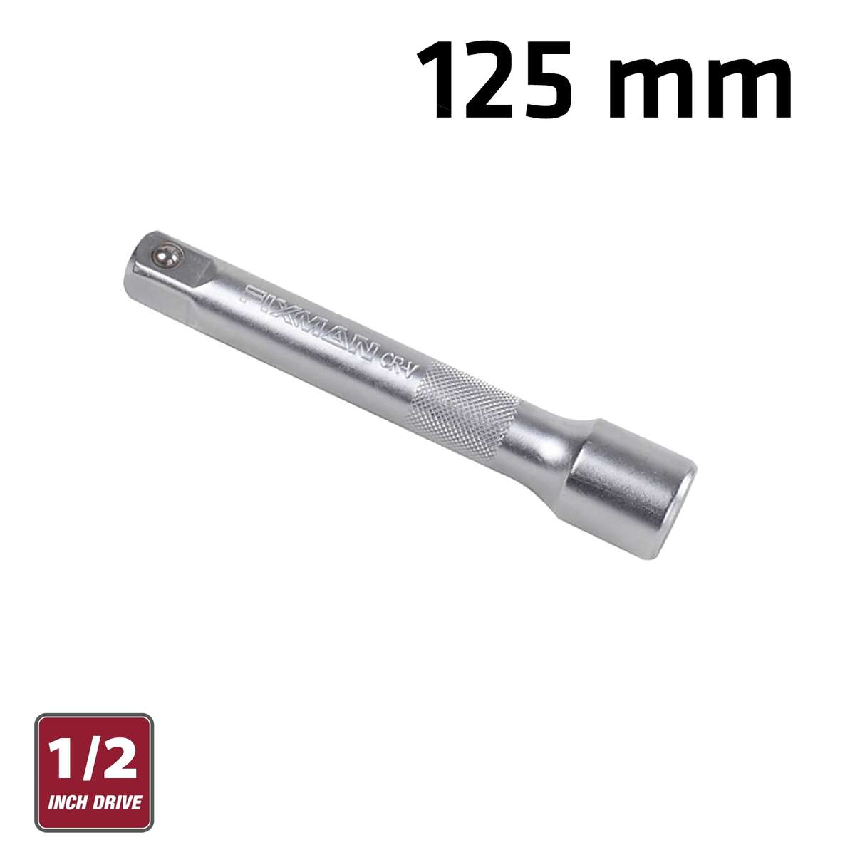 Fixman Extension Bar 1/2' X 125Mm