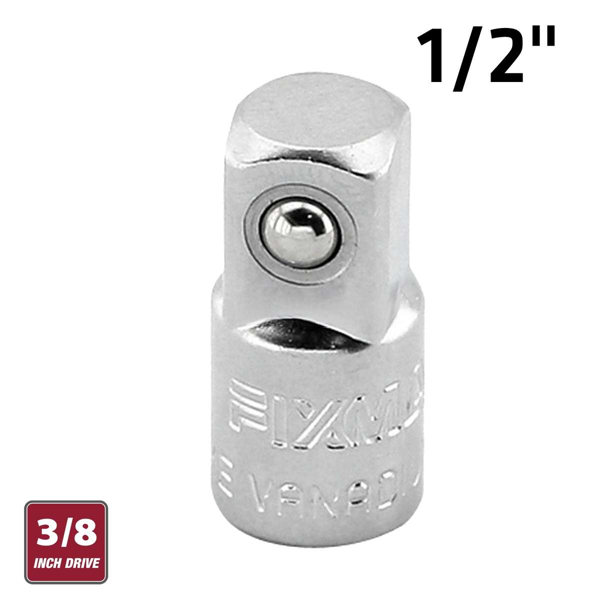 Fixman Socket Adaptor 3/8F X 1/2M Square