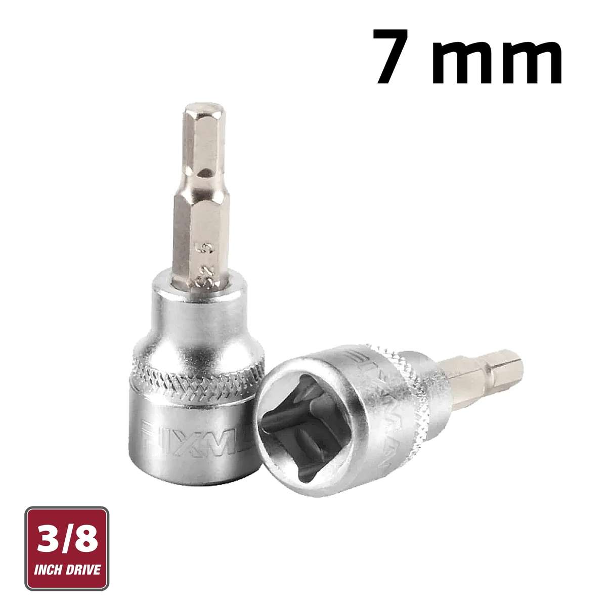 Fixman 3/8' Dr.Bit Socket 7Mm Hex Allen H7