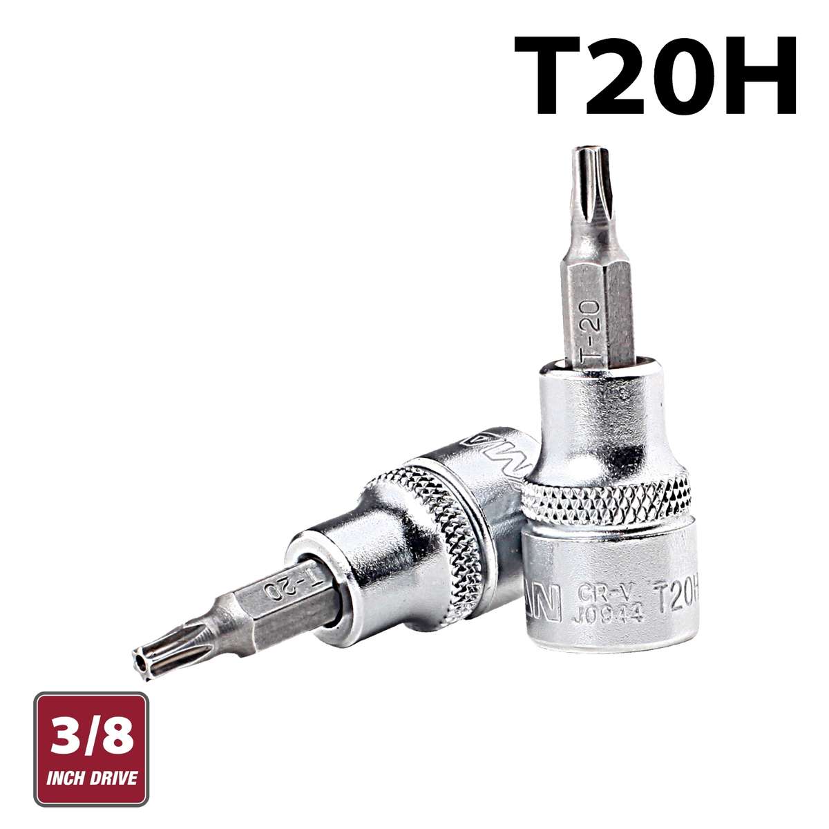 Fixman 3/8' Dr.Bit Socket T20H Torx Security