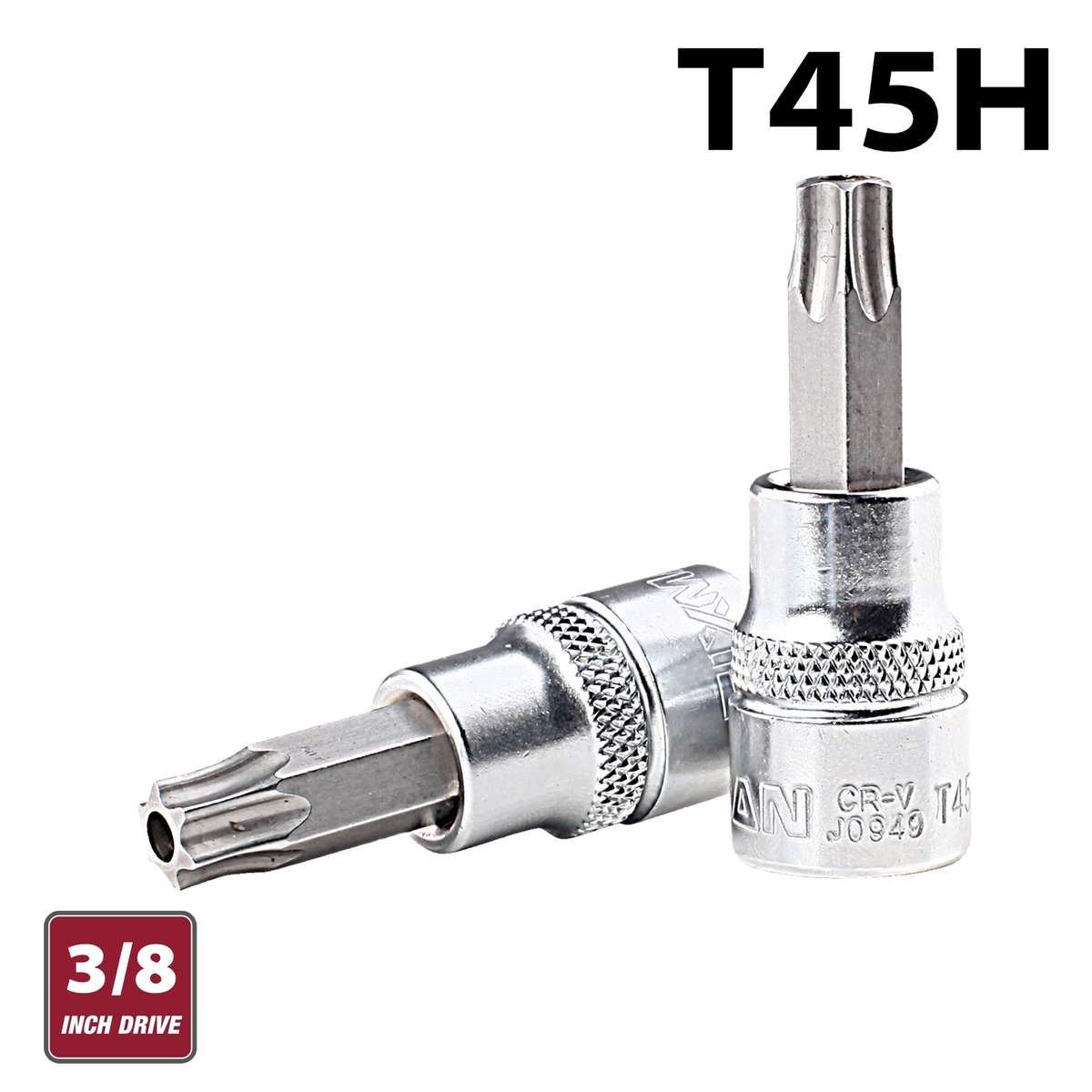 Fixman 3/8' Dr.Bit Socket T45H Torx Security