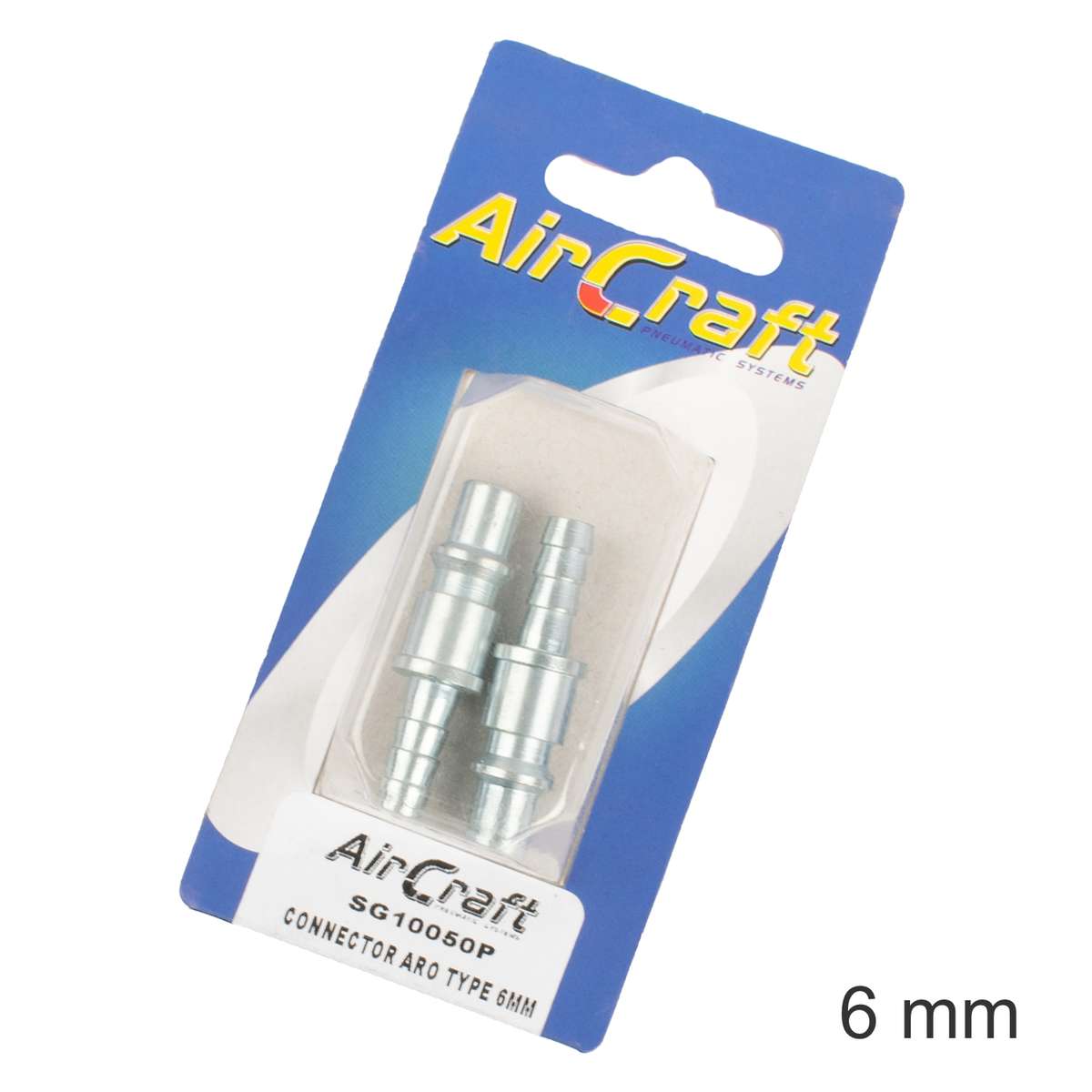 Aircraft Connector Aro Type 6Mm Hosetail 2Pc Pack