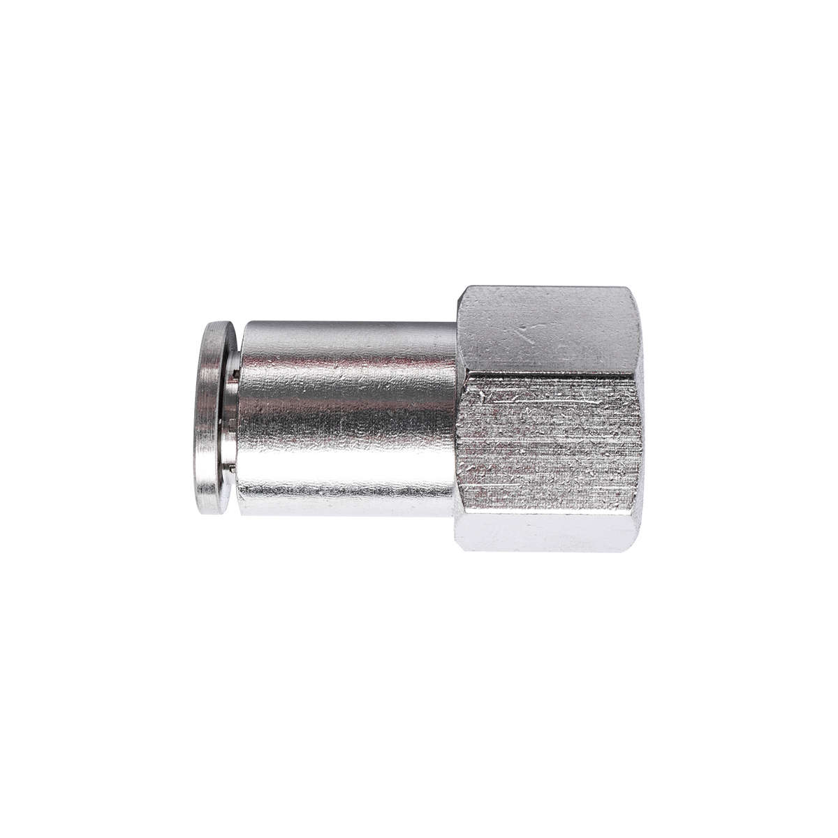 Aircraft Metal Pu Fitting Straight 8Mm 1/4' F