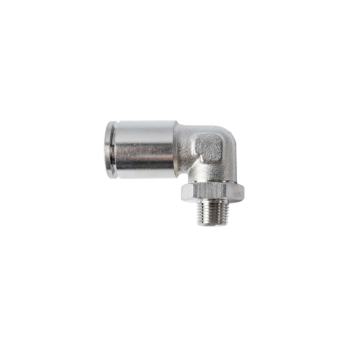 Aircraft Metal Pu Fitting Elbow 12Mm 1/8' M