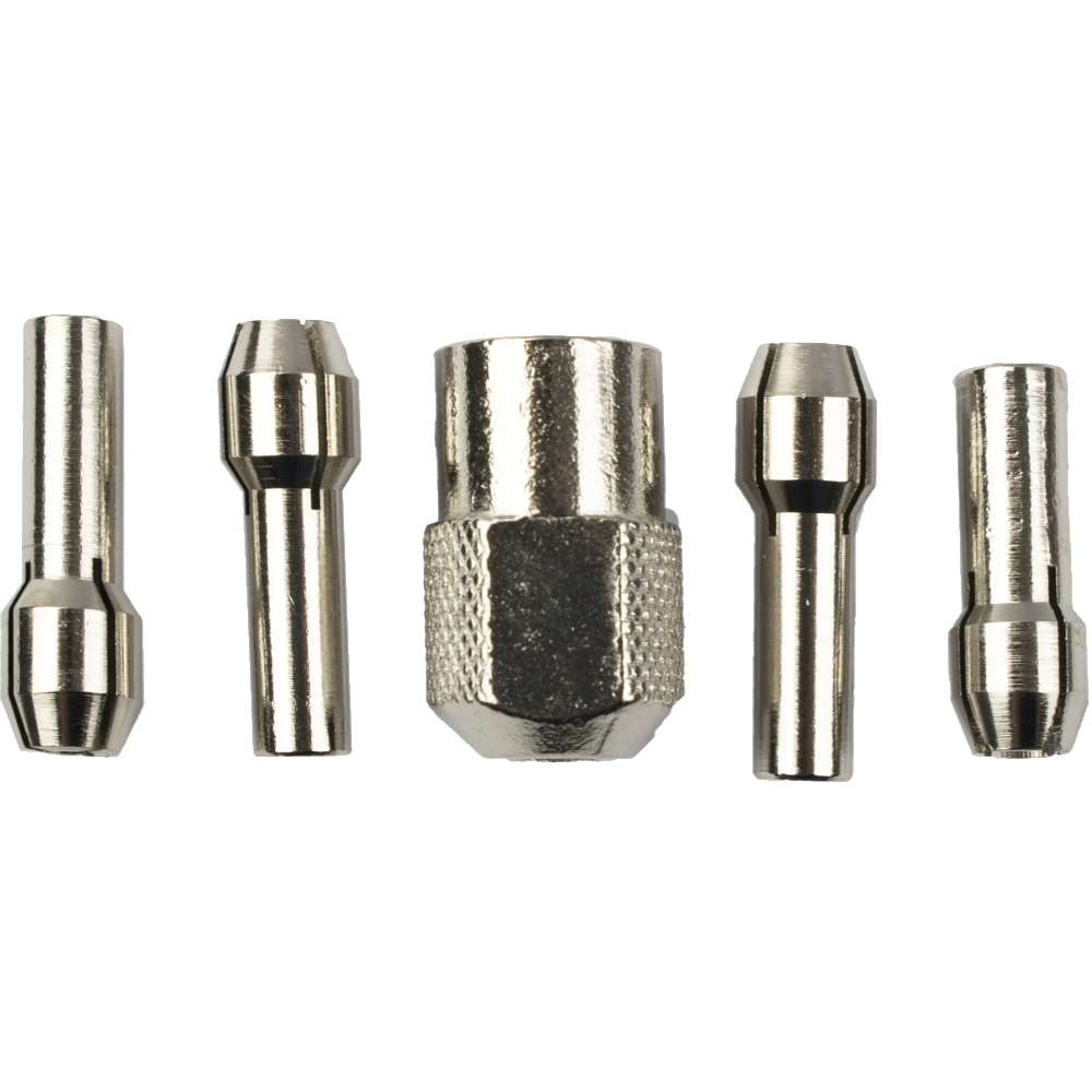Tork Craft Mini Quick Change Collet Kit 0.8/1.6/2.4/3.2Mm