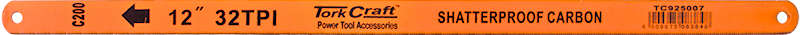 Tork Craft Hacksaw Blade Carbon Steel 32T X 300Mm