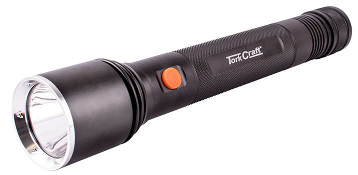 Tork Craft Torch Led Alum. 500Lm Blk Use 3X D-Cell Batteries Tork Craft Flash Lig
