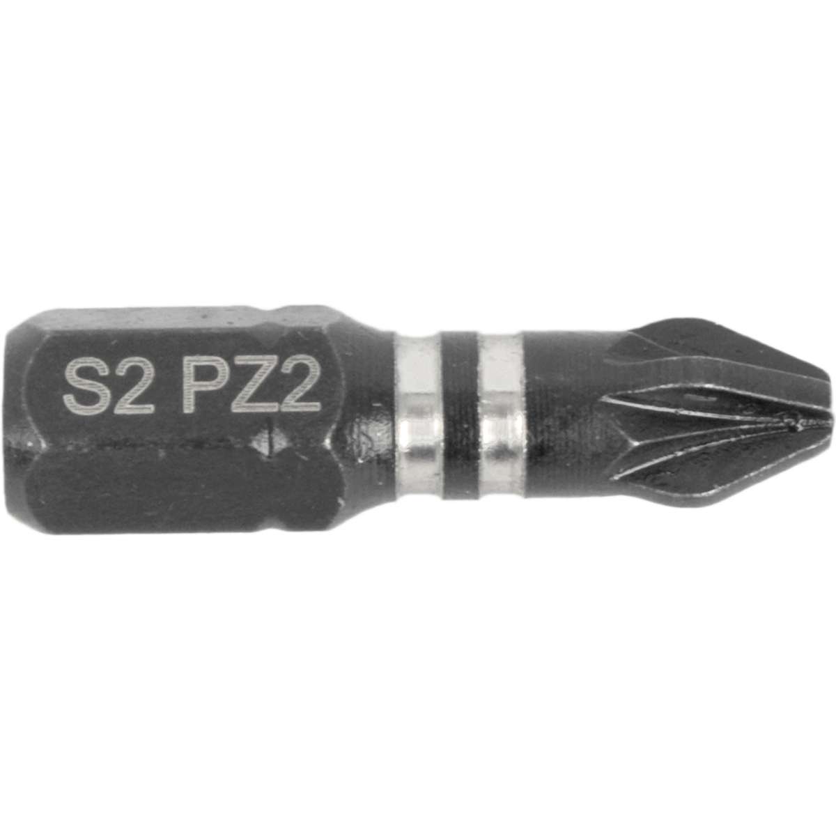 Tork Craft Impact Pozi.2 X 25Mm Insert Bit Bulk Pz2