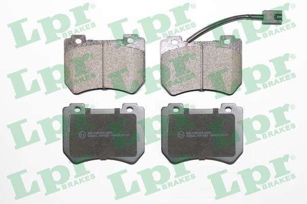 Alfa brake pad set F - with sensor 109x81x15 (2008-)