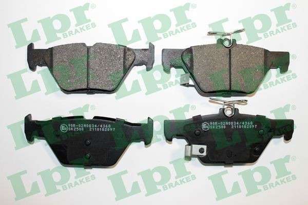 Subaru brake pad set - rear 122.7x52.3x47.3
