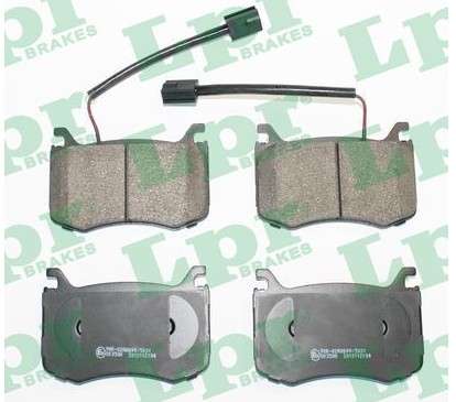Alfa brake pad set F - with sensor (114.5x77x15.5)