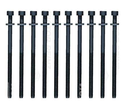 Alfa / Fiat cyl head stretch bolt set (10) (224mm M12)
