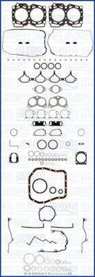 Subaru overhaul gasket set - fibre