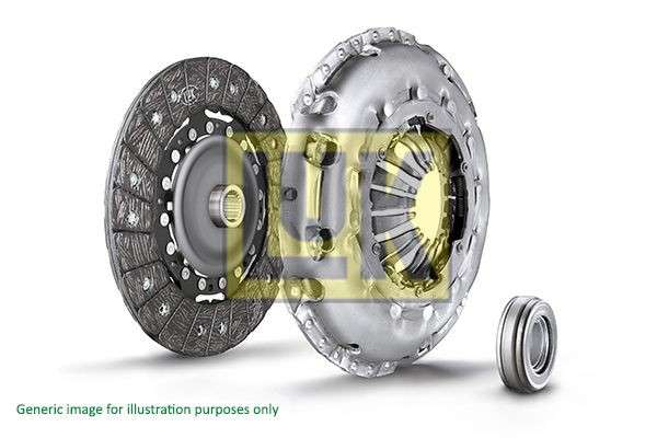 Subaru clutch kit for solid f/w 3pc