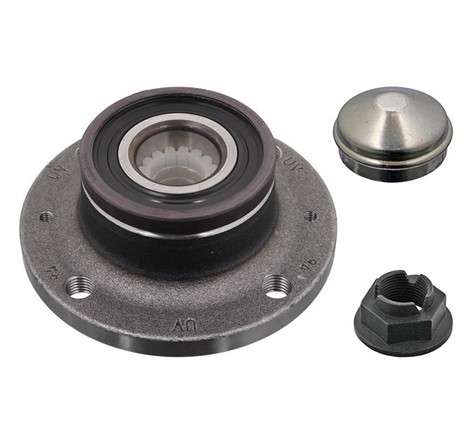 Fiat wheel hub+bearing+ABS - rear (120mm FLANGE)