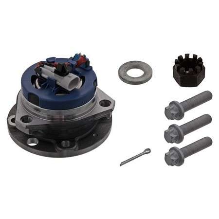 Opel wheel hub+bearing+ABS - front (119mm FLANGE 4 HOLE)