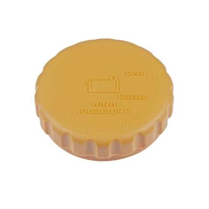 Proton coolant expansion bottle cap