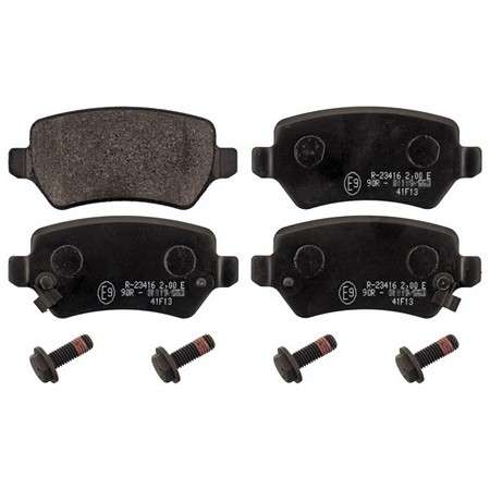 Renault Brake pad set - rear (95.4x42.7x15)