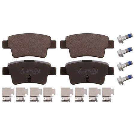 Fiat brake pad set - rear (102x47x17)