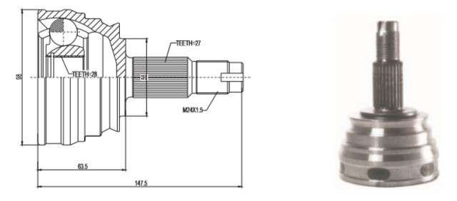 Alfa CV joint - outer