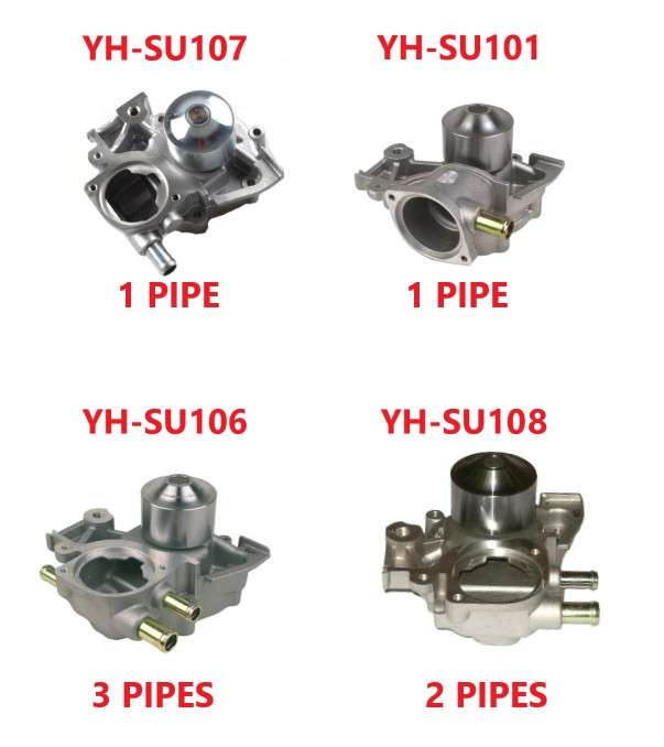 Subaru water pump (1 PIPE)